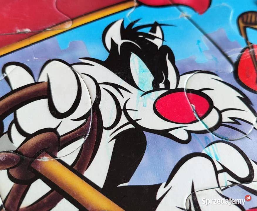 Oryginalne duże puzzle 24 Looney Tunes Warner 2 lata+ Katowice