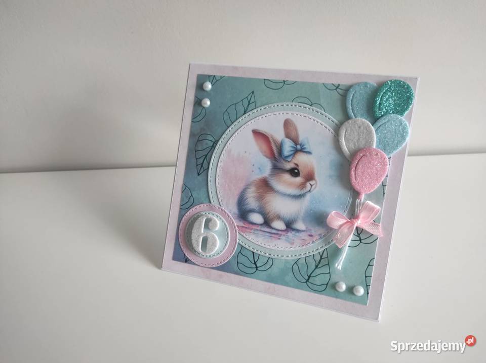 Kartka okolicznościowa ręcznie robiona na Łódź