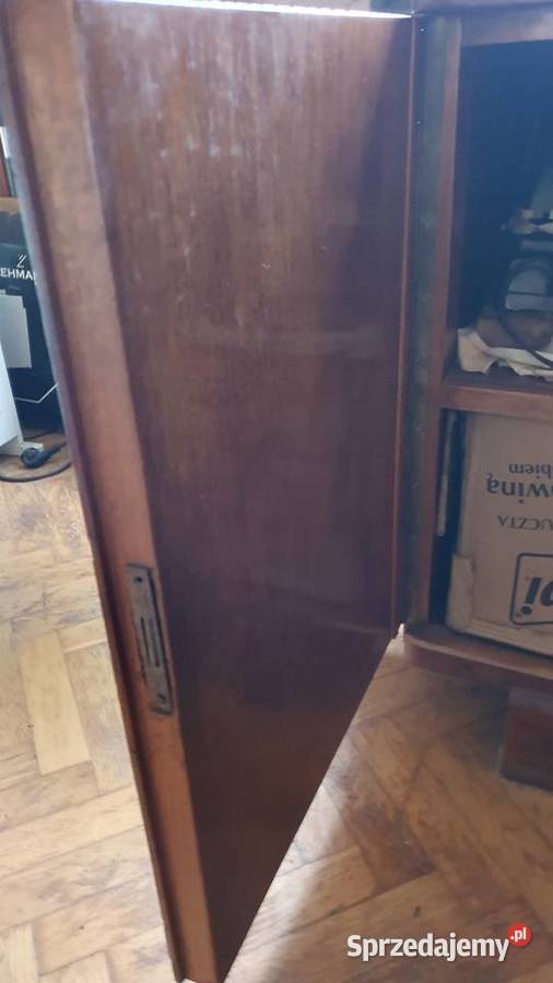 Komoda biurko duże z szufladą art Deco vintage mazowieckie Warszawa