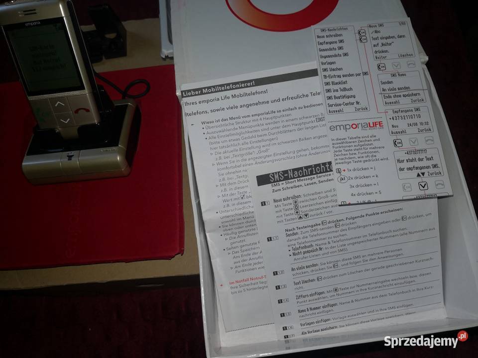 Telefon Emporia Life Plus mazowieckie Radom