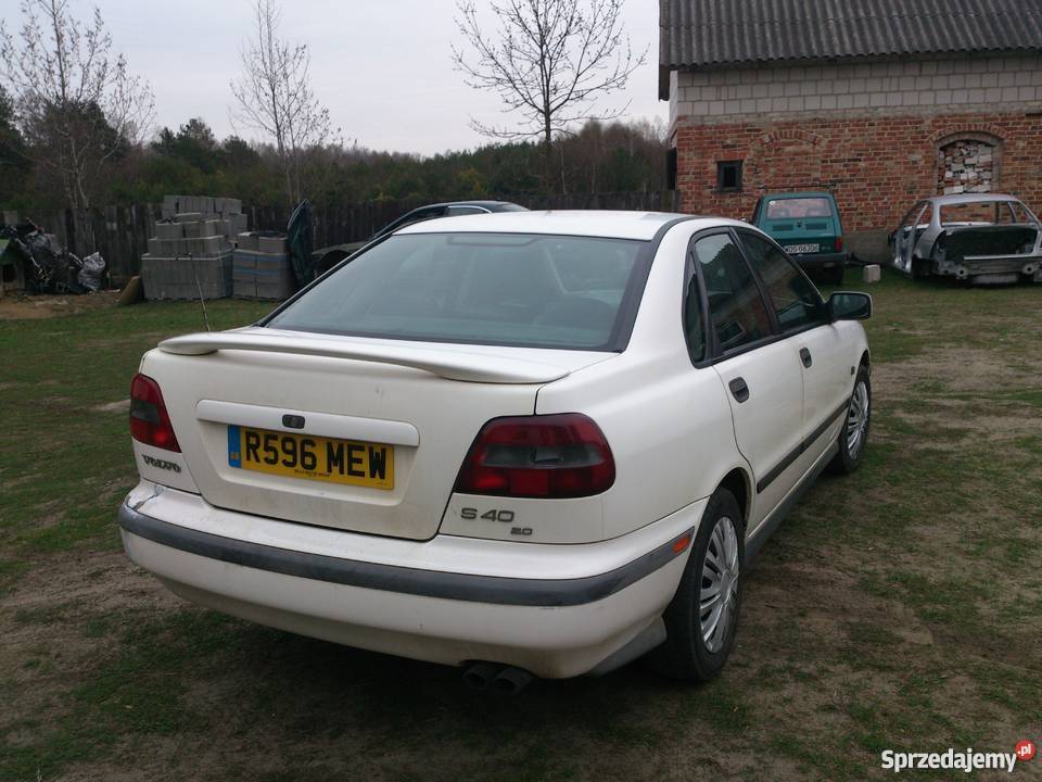 volvo s40 anglik Rok produkcji 1998 mazowieckie Ostrołęka sprzedam