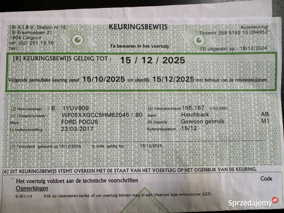 Ford Focus Pisemna Gwarancja 12 miesięcy Mk3 manualna Konin