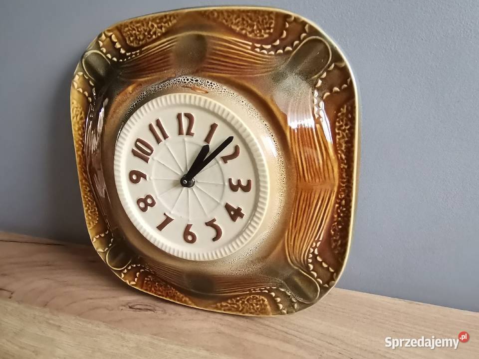 Stary zegar wiszący Z 250 porcelit Mirostowice Antyki Siemianowice Śląskie