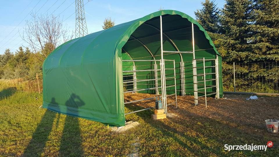 Zagroda zwierząt 8x8m PVC 750gm2 Wrocław