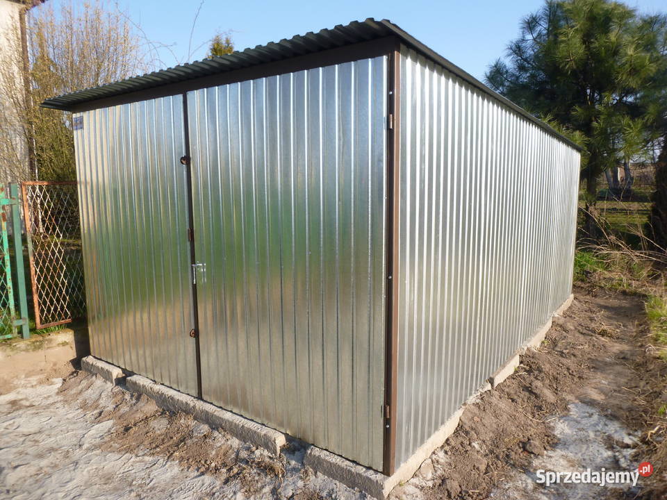 Garaż blaszany NA BUDOWĘ garaże MOCNE Szyki Pozostałe Bydgoszcz sprzedam