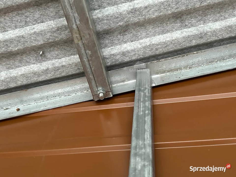 GARAŻ BLASZANY 6m x 6m DWUSPAD 2xBRAMA DRZWI małopolskie sprzedam