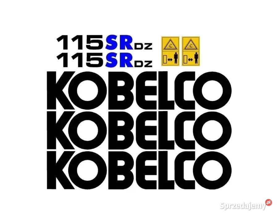 Naklejki naklejka oklejenie KOBELCO 115 SR DZ Janików