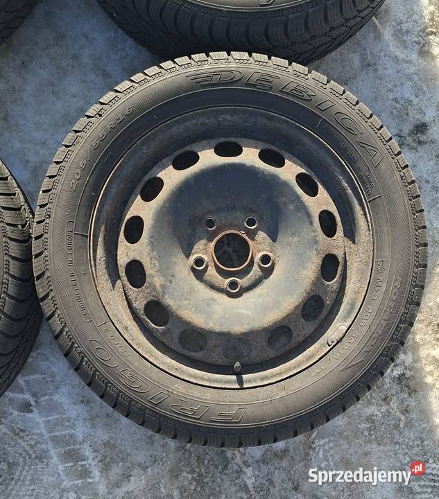 Koła stalowe z oponami zimowymi Dębica Frigo 2