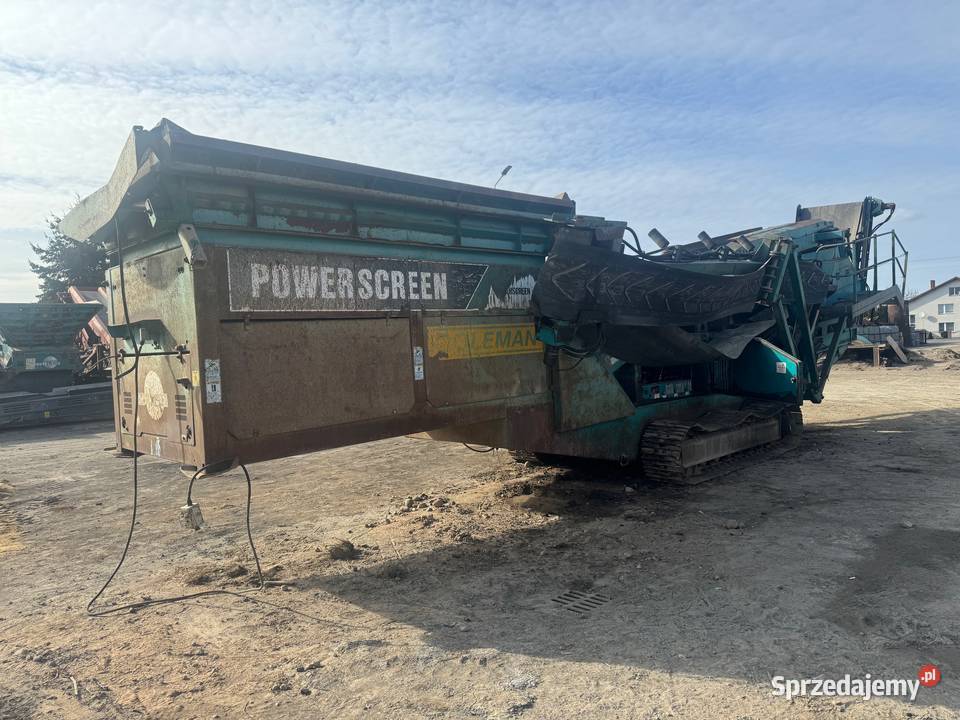 Powerscreen Chieftain 1400 Mobilny przesiewacz kujawsko-pomorskie Kołodziejewo
