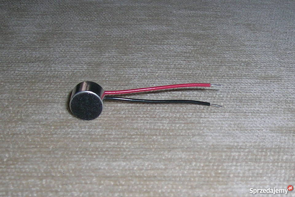 mikrofon elektretowy z przewodami 38dB 97x65mm