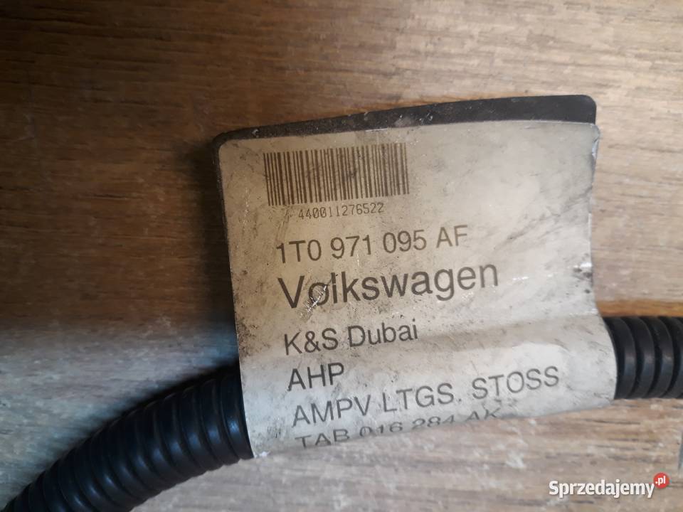 VW TOURAN 1T0 WIĄZKA INSTALACJA 6XPDC PRZÓD