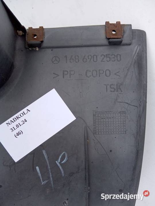 NADKOLE LEWY PRZÓD MERCEDES A KLASA W168 osobowe wielkopolskie