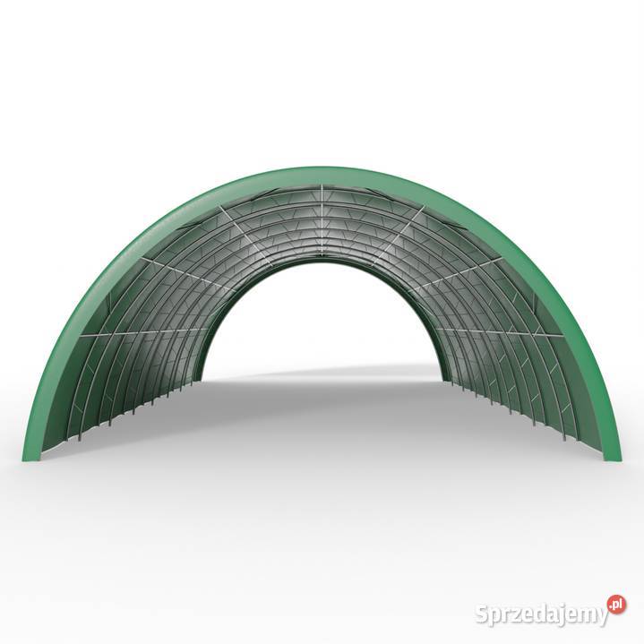 Hala namiotowa tunelowa wzmocniona 122x24m PVC Wrocław