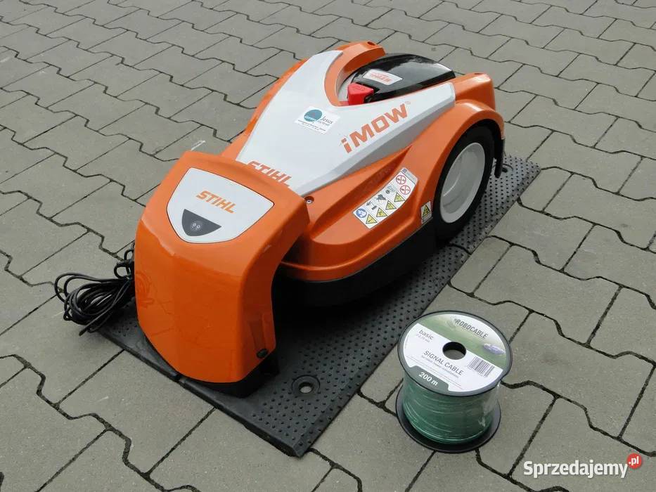 Robot koszący STIHL RMI422 zestaw stacja małopolskie Łętownia