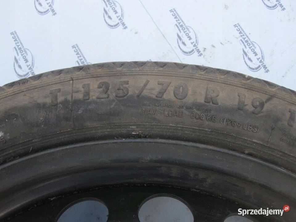 AUDI A4 B8 koło dojazdowe 1257019 100M 5x112
