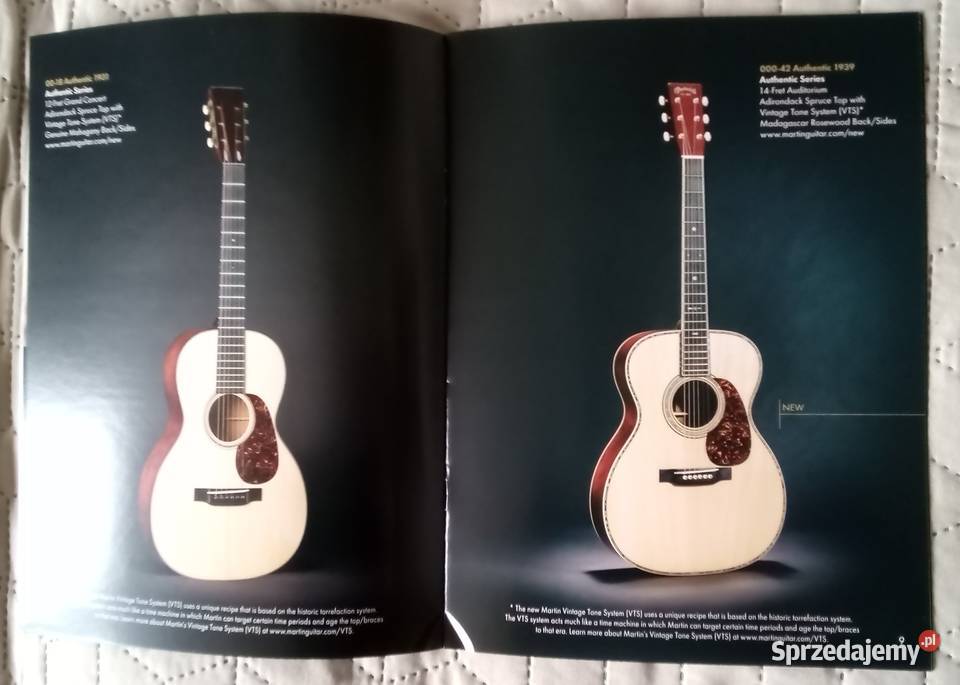 Martin 2016 guitar catalog Limited Editions Kępice