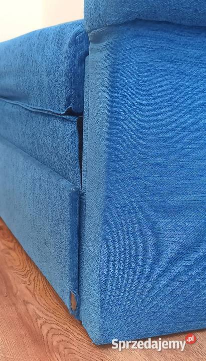 SOFA tapicerowana 140 x 205 ze skrzynią używana Klebark Mały