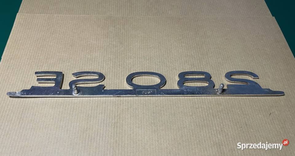 Mercedes Benz W108 logo klapy tył 280 SE 35 Poznań