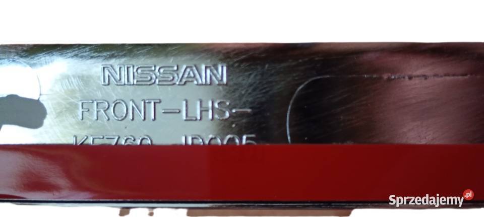 KE760JD005 NISSAN QASHQAI J10 LISTWA CHROM PRZÓD Iłownica sprzedam