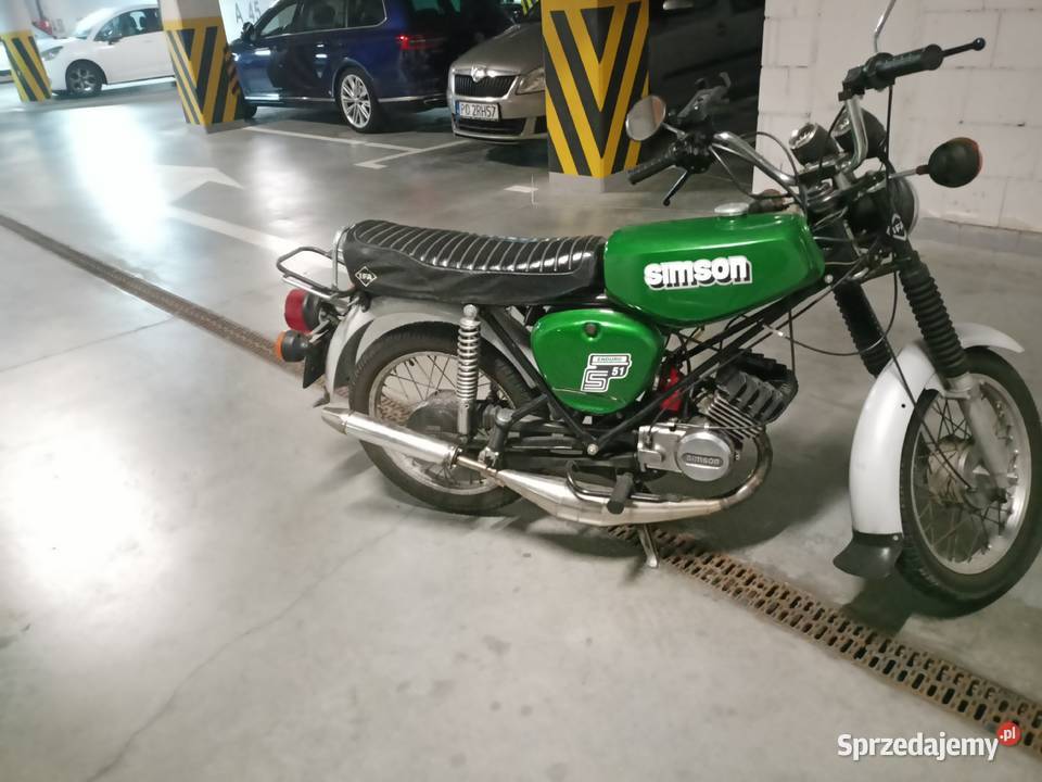 Mocny Simson enduro 930km Poznań sprzedam