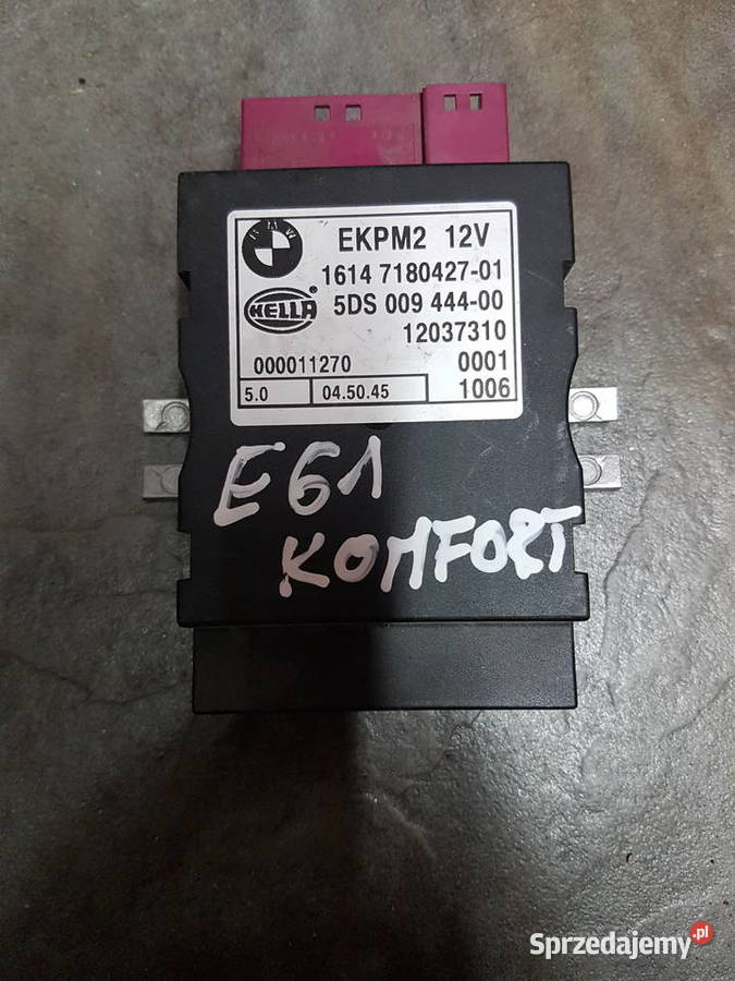 BMW E60 E61 MODUL KOMFORTU STEROWNIK 718042701 Komputery Turek sprzedam
