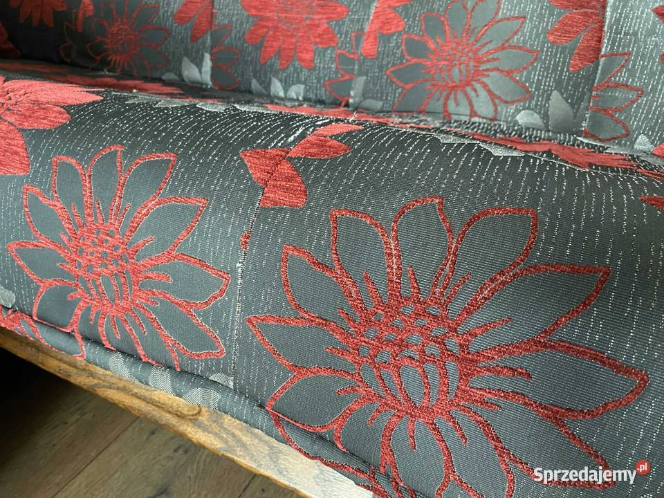 Sofa2 fotele na dębowym stelażu Żyrardów