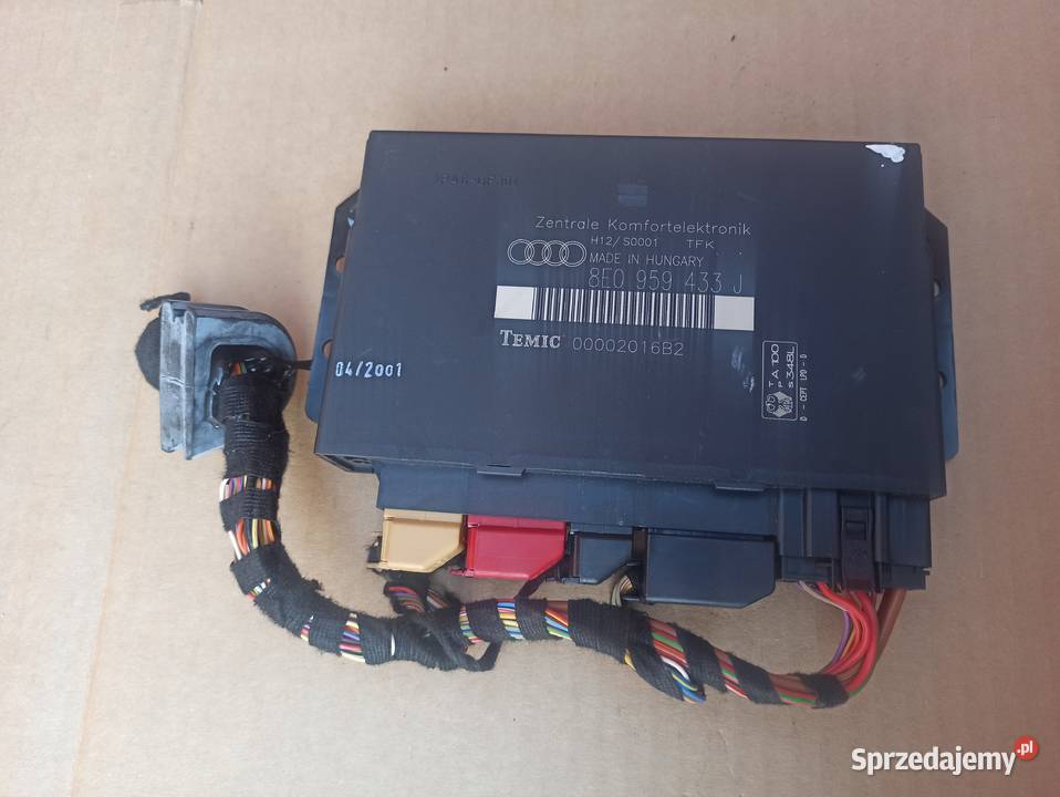 MODUŁ KOMFORTU 8E0959433J AUDI A4 B6 B7 osobowe Bolesławiec sprzedam