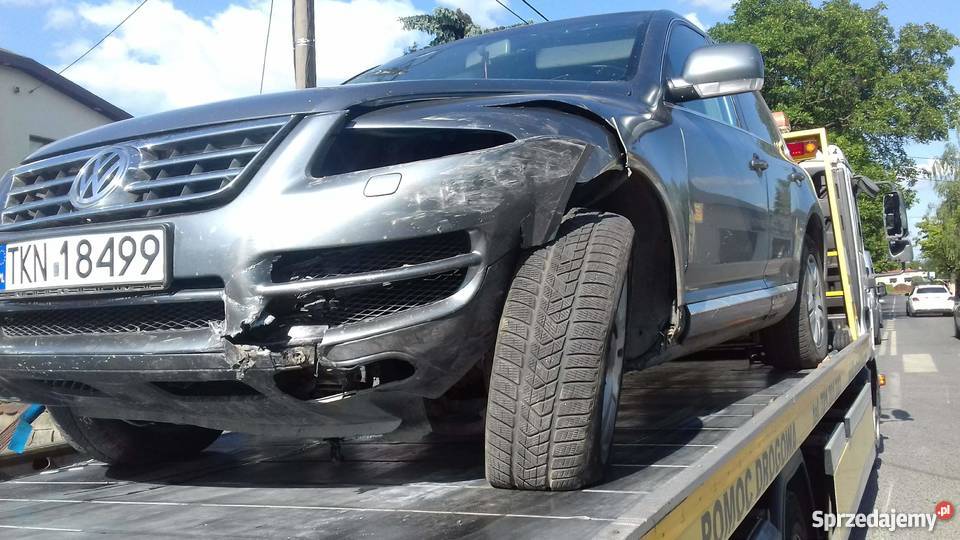 VOLKSWAGEN TOUAREG uszkodzony 5999 Łódź