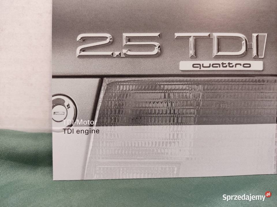 Pocztówka widokówka Audi A6 C4 25TDI quattro Głuchołazy