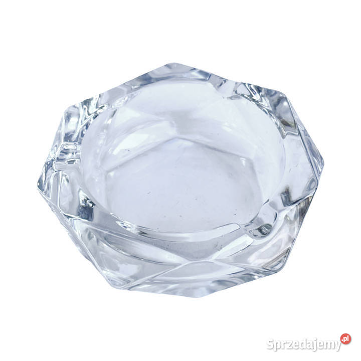 Szklana popielnica Bohemia Czechosłowacja lata Warszawa