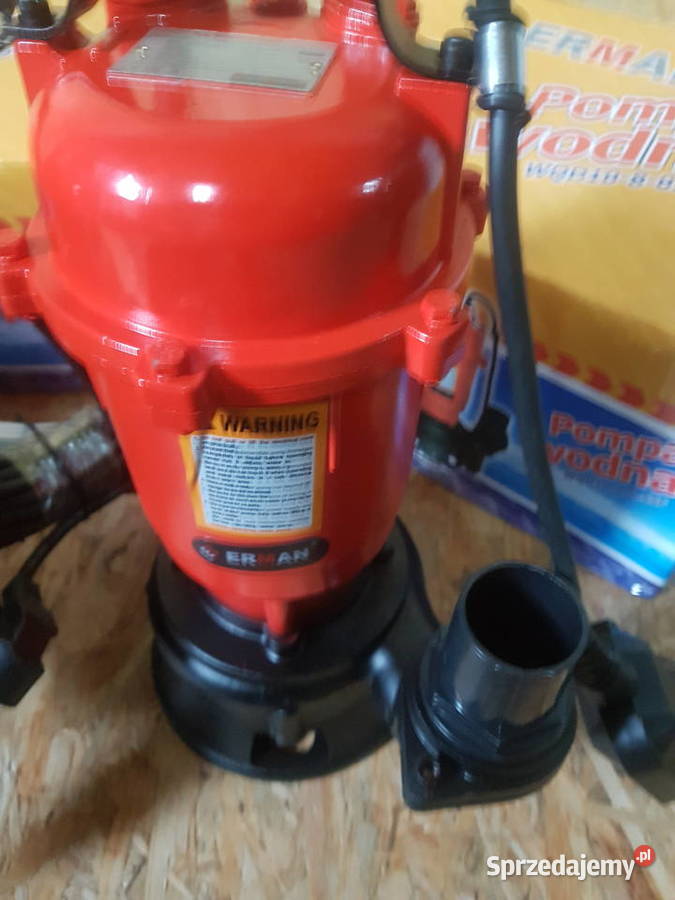 Pompa zatapialna do brudnej wodyszamba pływak