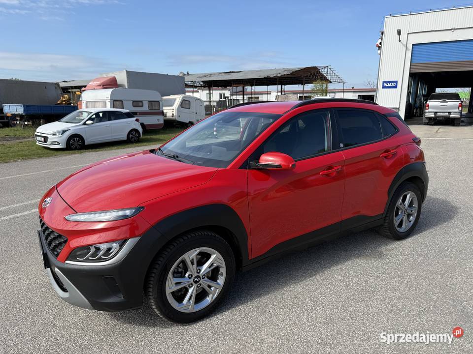 Hyundai Kona BENZYNA Klimatronik Nawigacja czerwony Konin
