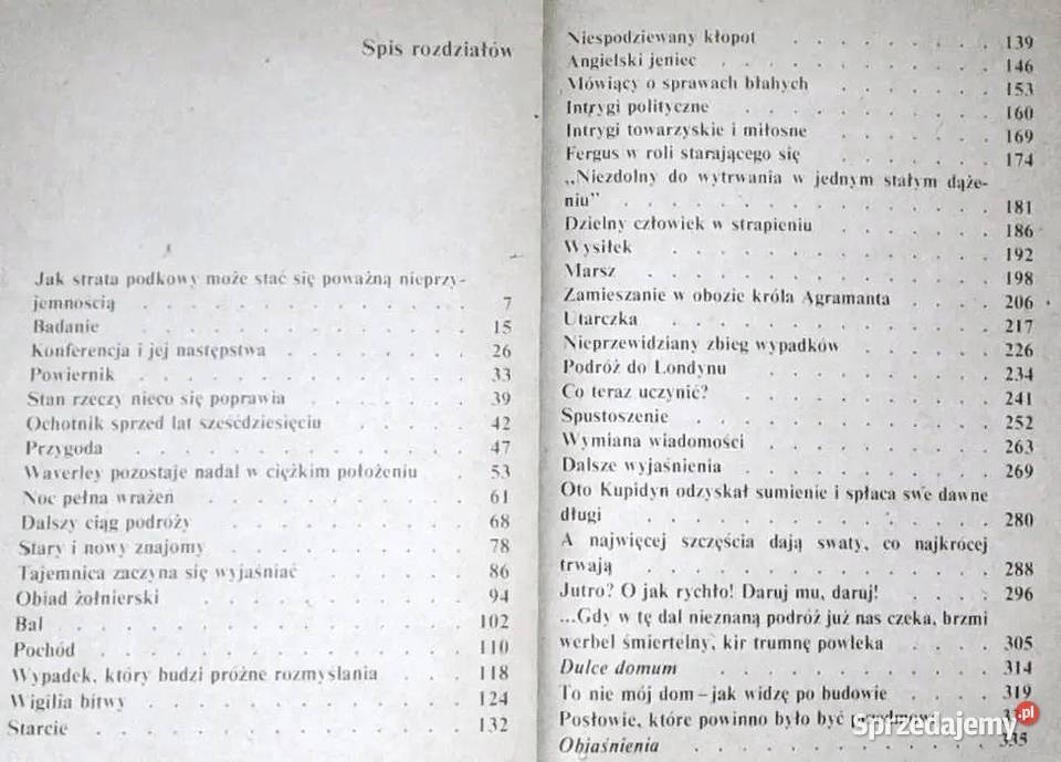Waverley Tom 1 i 2 Walter Scott Chełm