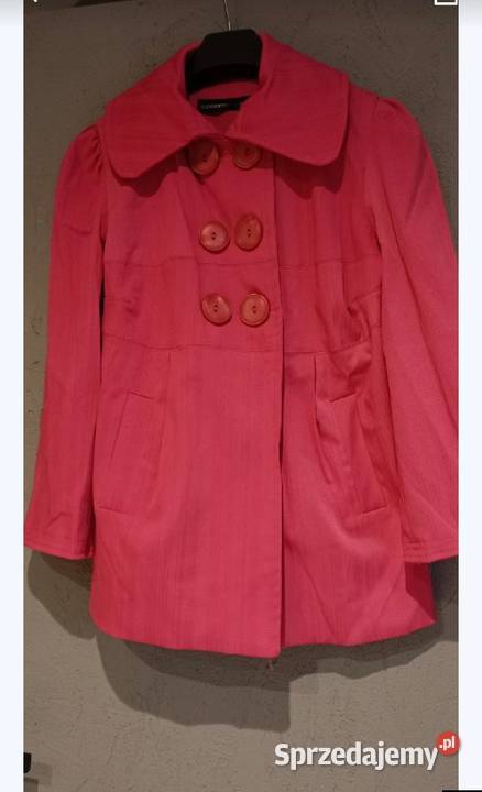 Płaszczyk Cocomore jasny róż idealny stan Olsztyn