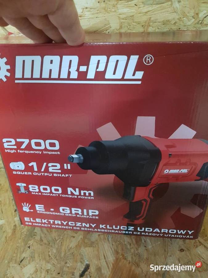 KLUCZ ELEKTRYCZNY UDAROWY MARPOL 800nm Mocny 12 Głogowa sprzedam