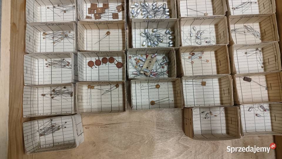 Kondensatory ceramiczne zestaw Pallad Pozostałe zachodniopomorskie Szczecin