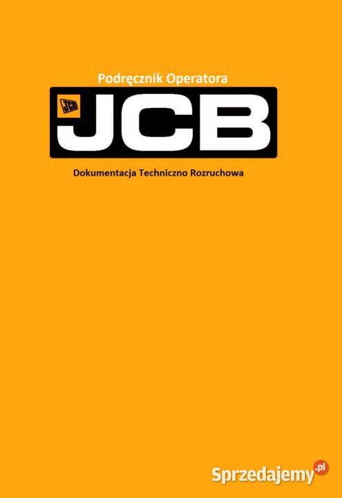 DTR 2CX instrukcja obsługi operatora JCB Szamotuły