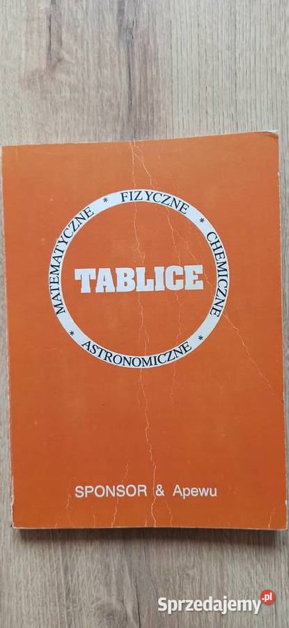 Tablice fizyczne chemiczne matematyczne atlas, tablice, wzory Kraków