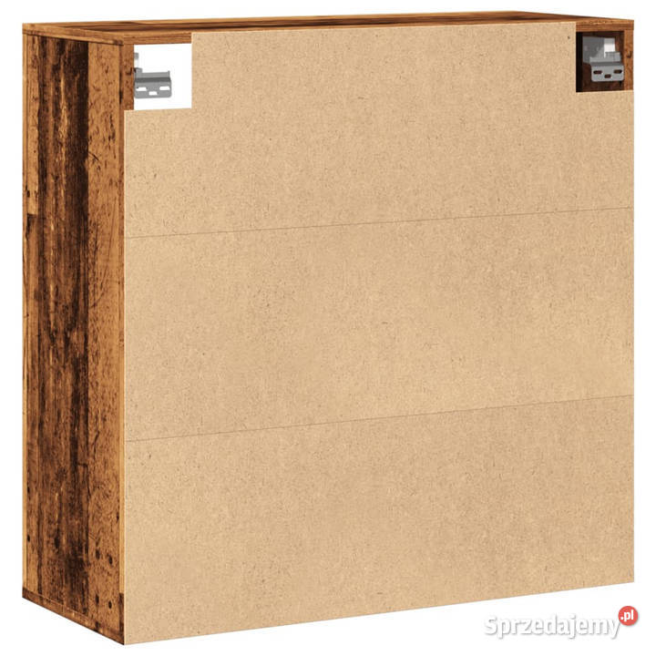 Szafka ścienna stare drewno 80x33x80 WM857087 Warszawa