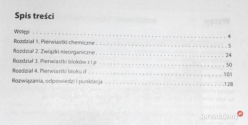 Chemia Pierwiastki i związki nieorganiczne P lubelskie Chełm