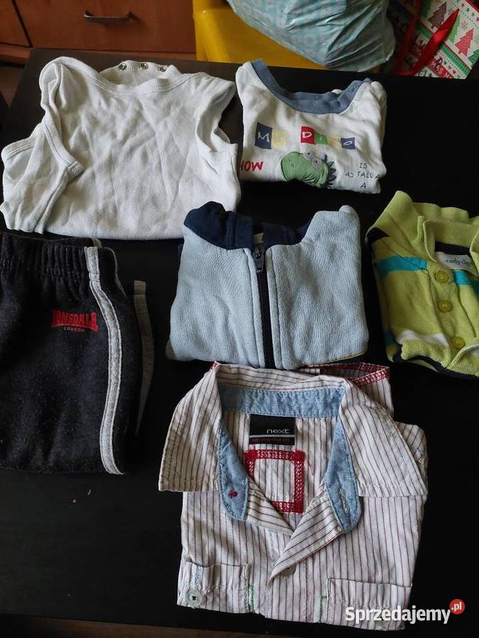 Paczka ubrań chłopca 78 kolorowy Piotrków Trybunalski