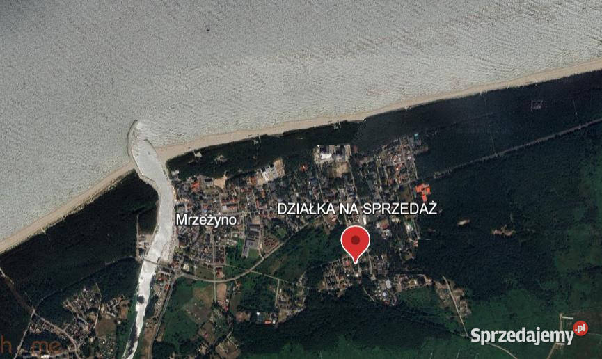 Grunt Mrzeżyno Brzozowa 724m2 Sprzedaż
