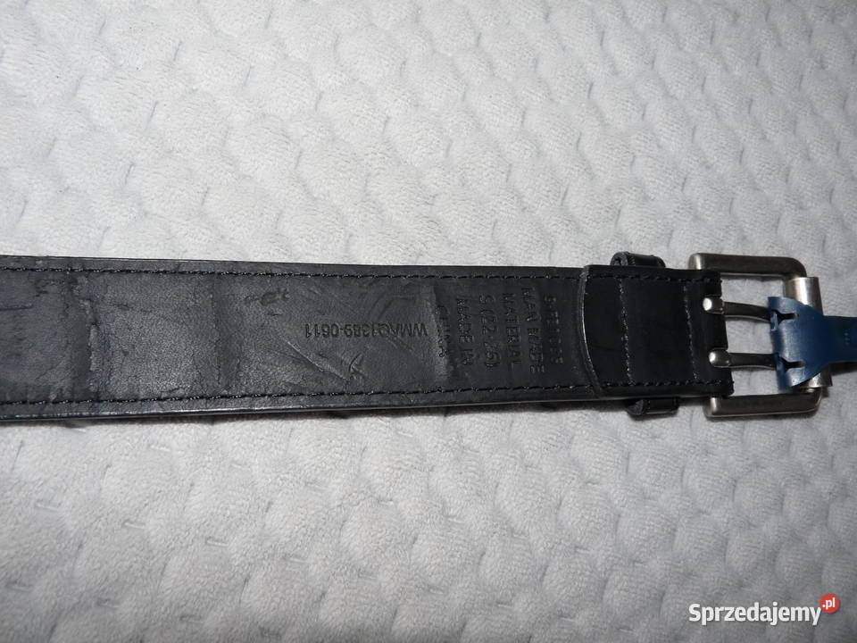 Pasek czarny do spodni dziecięcych 5666