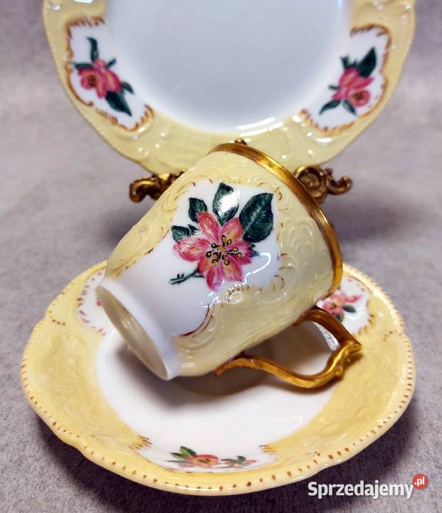 Rosenthal Zestaw Śniadaniowy Sanssouci Trio Antyki, Sztuka, Kolekcje Krupski Młyn