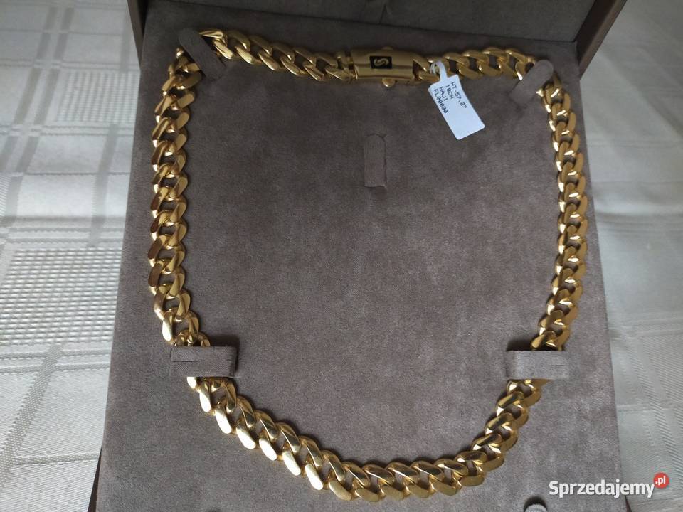 Łańcuszek złoto próba 750 5727g Łańcuszki Poznań