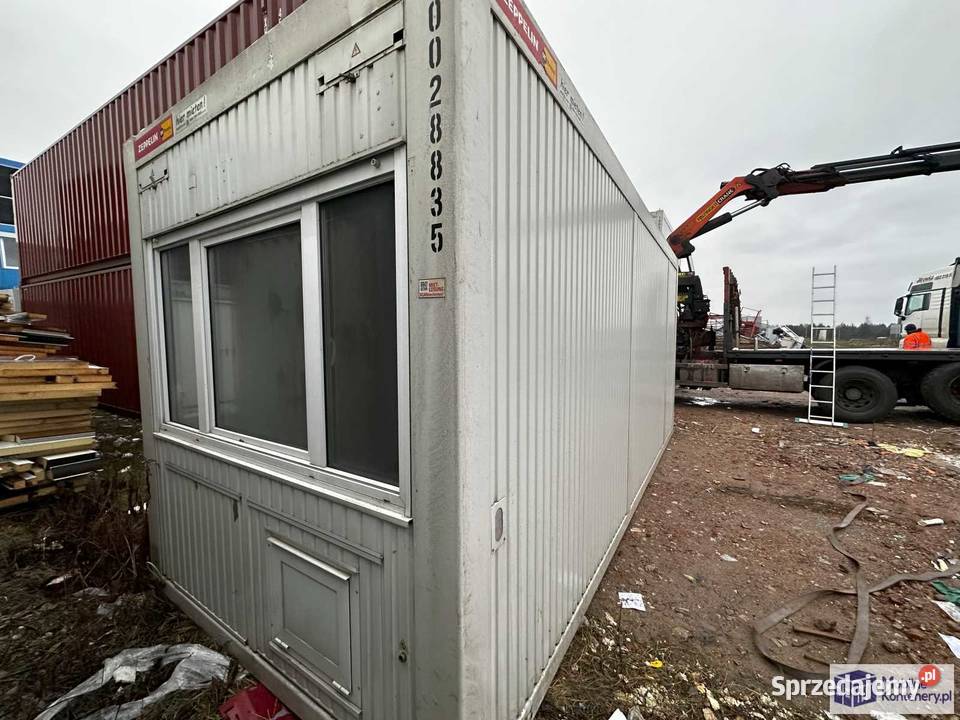 KONTENER BIUROWY SZATNIA ZAPLECZE BUDOWY 256