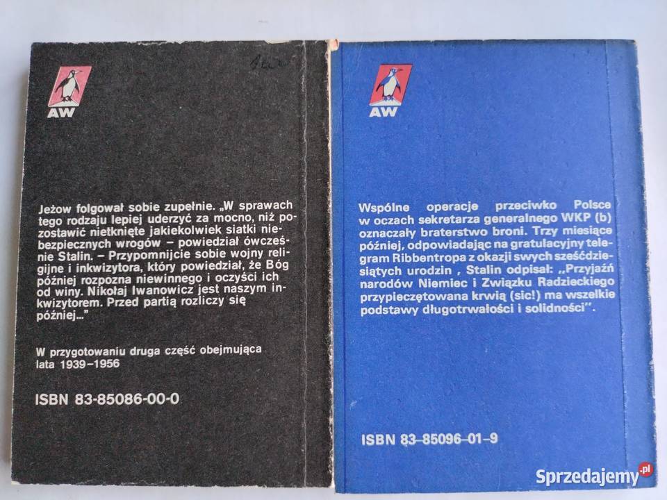 Stalin cz1 i 2 Andrzej Rosiński miękka Gdynia