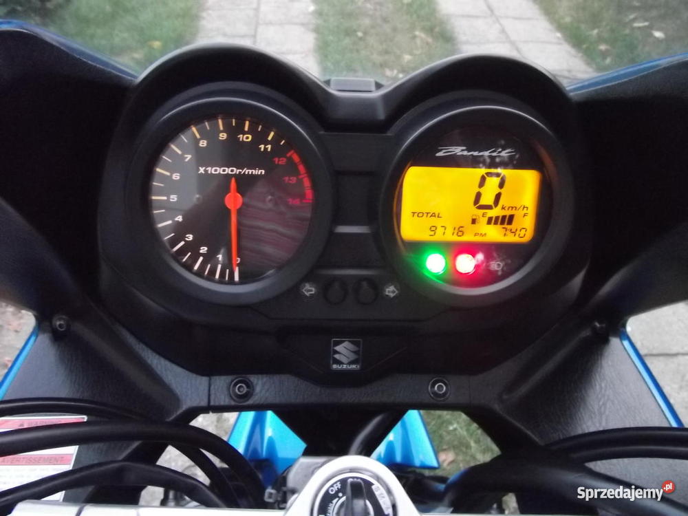 Motocykl SUZUKI GSF BANDIT 650 S NÓWKA niebiesk 78KM Włocławek sprzedam