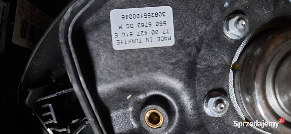 Renault Kangoo Poduszka Powietrzna Airbag dolnośląskie Siechnice