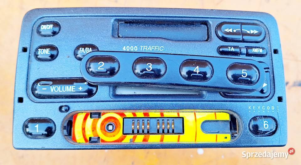 FORD RADIO 4000 TRAFFIC 96FP18K876JC osobowe mazowieckie